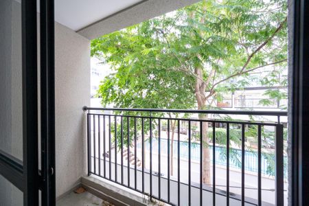 Studio à venda com 29m², 1 quarto e sem vagaVaranda