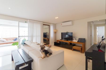 Sala de apartamento para alugar com 4 quartos, 142m² em Cidade São Francisco, São Paulo