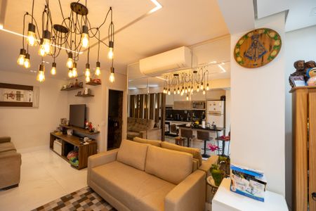 Apartamento à venda com 90m², 2 quartos e 2 vagasSala_cozinha