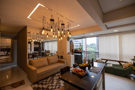 Apartamento à venda com 90m², 2 quartos e 2 vagasSala_cozinha