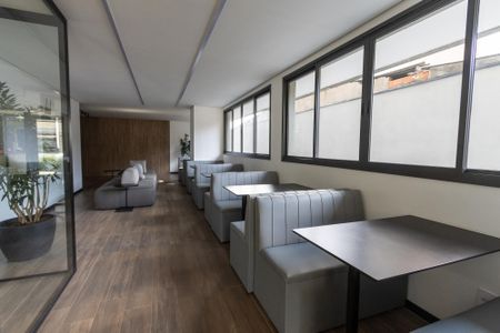 Studio para alugar com 28m², 1 quarto e sem vagaCoworking