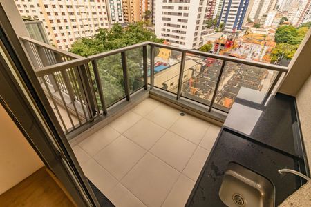 Apartamento à venda com 50m², 1 quarto e 1 vaga Apartamento à venda com 50m², 1 quarto e 1 vagaVaranda da Sala/cozinha