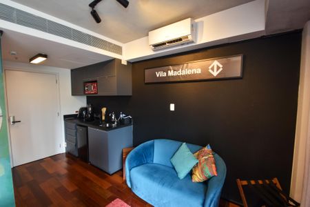 sala de kitnet/studio à venda com 1 quarto, 27m² em Jardim das Bandeiras, São Paulo