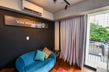 sala de kitnet/studio à venda com 1 quarto, 27m² em Jardim das Bandeiras, São Paulo