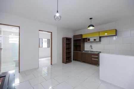 Sala de apartamento para alugar com 1 quarto, 45m² em Jardim Piracuama, São Paulo