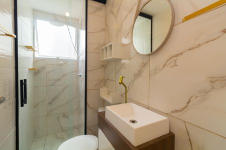 Apartamento à venda com 43m², 2 quartos e sem vaga Apartamento à venda com 43m², 2 quartos e sem vagaBanheiro