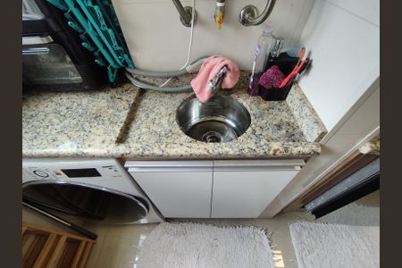 Área de Serviço de apartamento para alugar com 2 quartos, 53m² em Jardim Celeste, São Paulo