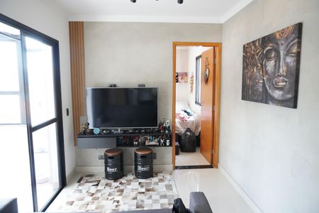 Sala de apartamento à venda com 1 quarto, 88m² em Vila Dom Pedro Ii, São Paulo