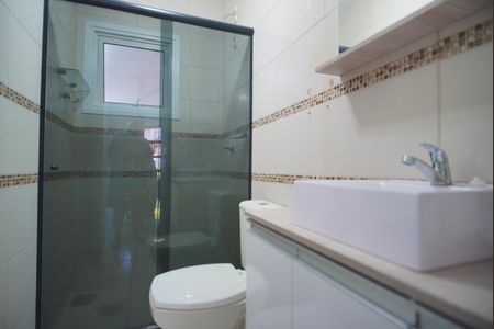 Casa de condomínio para alugar com 96m², 2 quartos e 1 vagaBanheiro Corredor