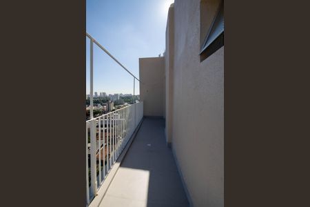 Varanda da Suíte  de apartamento para alugar com 1 quarto, 68m² em Parque Santos Dumont, Taboão da Serra