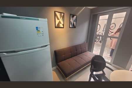 Área comum - Salão de festas de apartamento para alugar com 1 quarto, 25m² em Vila Ema, São Paulo