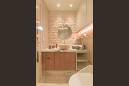 Apartamento para alugar com 62m², 1 quarto e 1 vaga Apartamento para alugar com 62m², 1 quarto e 1 vagaBanheiro da Suíte