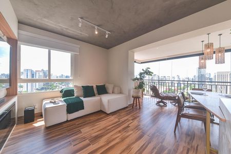 Apartamento para alugar com 62m², 1 quarto e 1 vaga Apartamento para alugar com 62m², 1 quarto e 1 vagaSala