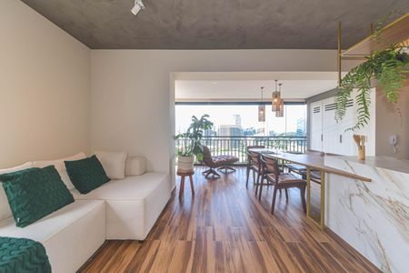 Apartamento para alugar com 62m², 1 quarto e 1 vaga Apartamento para alugar com 62m², 1 quarto e 1 vagaSala