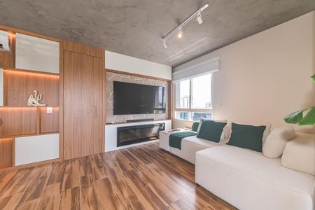 Apartamento para alugar com 62m², 1 quarto e 1 vaga Apartamento para alugar com 62m², 1 quarto e 1 vagaSala