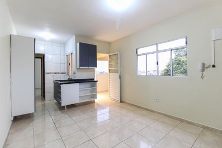 Sala - Cozinha de casa de condomínio para alugar com 1 quarto, 35m² em Itaim Paulista, São Paulo