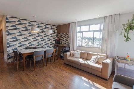 Sala de apartamento à venda com 3 quartos, 87m² em Cidade Nova, Belo Horizonte