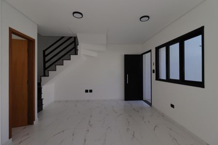 Sala de casa à venda com 2 quartos, 66m² em Vila Camilópolis, Santo André