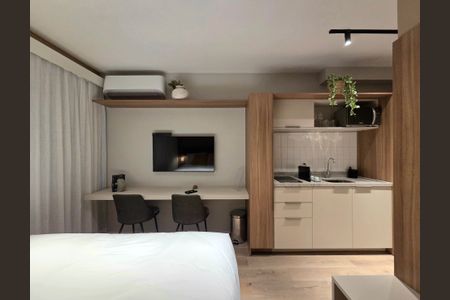 Studio para alugar com 26m², 1 quarto e sem vagaStudio