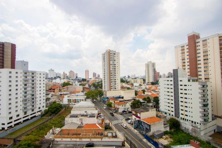 Vista da sala de apartamento à venda com 2 quartos, 58m² em Jardim Bela Vista, Santo André