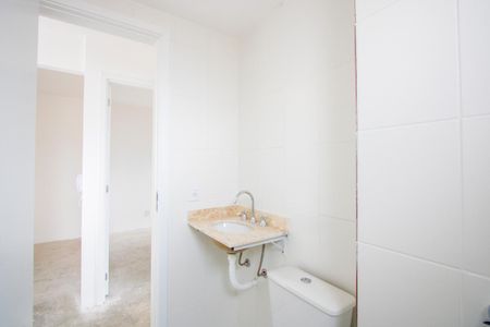 Apartamento à venda com 58m², 2 quartos e 1 vaga Apartamento à venda com 58m², 2 quartos e 1 vagaBanheiro social