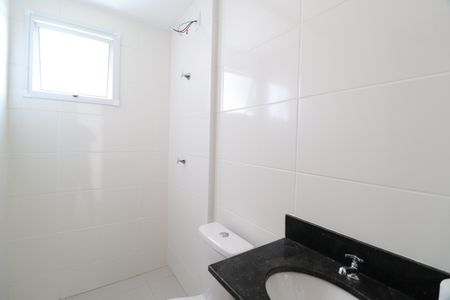 Banheiro Social de apartamento para alugar com 2 quartos, 54m² em Novo Mundo, Uberlândia