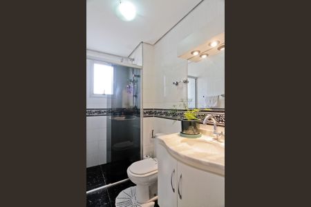 Apartamento à venda com 77m², 3 quartos e 2 vagasBanheiro da Suíte