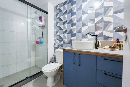 Apartamento à venda com 78m², 2 quartos e 1 vagaBanheiro da Suite 