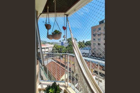 Varanda da Sala de apartamento à venda com 2 quartos, 82m² em Maracanã, Rio de Janeiro