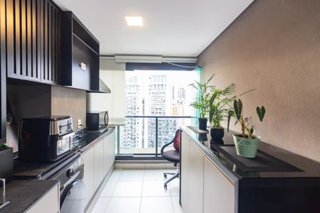 Varanda gourmet de apartamento à venda com 2 quartos, 50m² em Centro, Osasco