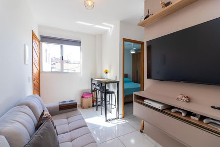 Sala de apartamento à venda com 2 quartos, 38m² em Parque Peruche, São Paulo