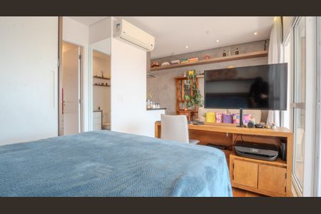 Quarto - sala  de apartamento para alugar com 1 quarto, 41m² em Vila Dom Pedro I, São Paulo