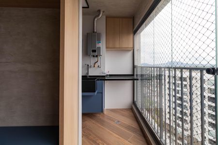 Varanda de apartamento para alugar com 2 quartos, 47m² em Vila Anastácio, São Paulo