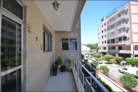 Varanda da Sala de apartamento para alugar com 3 quartos, 134m² em Vila Valqueire, Rio de Janeiro