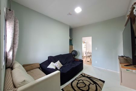 Sala de casa de condomínio para alugar com 1 quarto, 63m² em Vila Antartica, Praia Grande