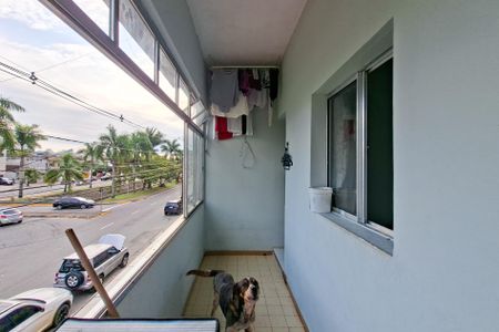 Sacada  de casa de condomínio para alugar com 1 quarto, 63m² em Vila Antartica, Praia Grande