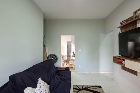 Sala de casa de condomínio para alugar com 1 quarto, 63m² em Vila Antartica, Praia Grande