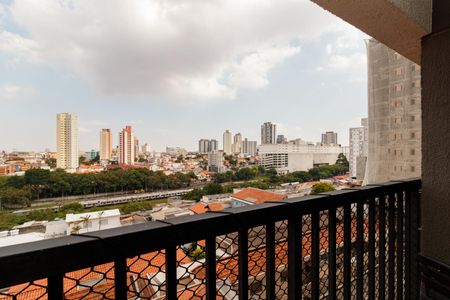 Varanda da Sala de apartamento à venda com 1 quarto, 28m² em Tucuruvi, São Paulo