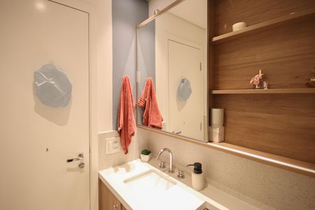 Apartamento à venda com 70m², 2 quartos e 1 vagaBanheiro 