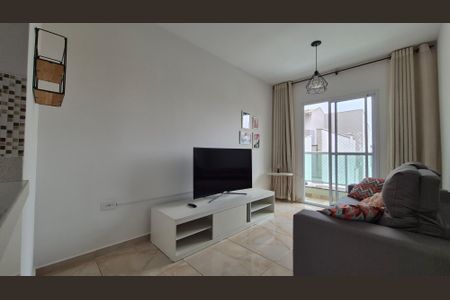 Sala de apartamento à venda com 2 quartos, 64m² em Parque das Nações, Santo André