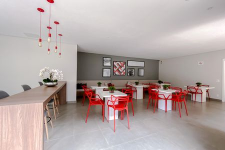 Apartamento à venda com 38m², 2 quartos e sem vagaÁrea comum - Salão de festas