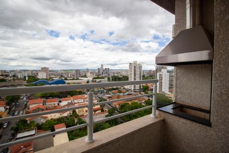Varanda da Sala  de apartamento para alugar com 3 quartos, 83m² em Vila Independencia, Sorocaba