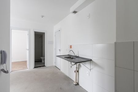 Apartamento à venda com 37m², 2 quartos e sem vagaCozinha e área de serviço