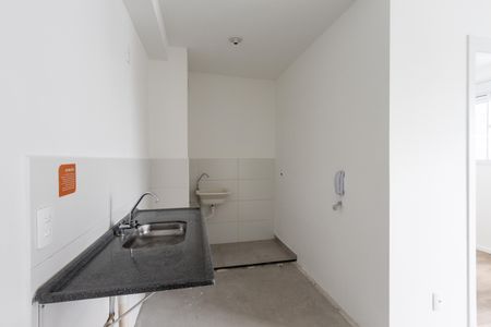 Apartamento à venda com 37m², 2 quartos e sem vagaCozinha e área de serviço
