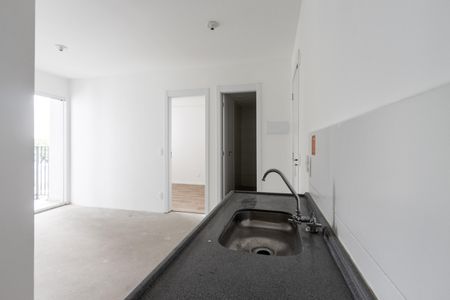 Apartamento à venda com 37m², 2 quartos e sem vagaCozinha e área de serviço