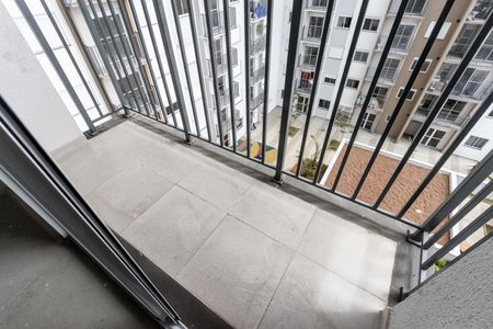 Apartamento à venda com 37m², 2 quartos e sem vagaVaranda