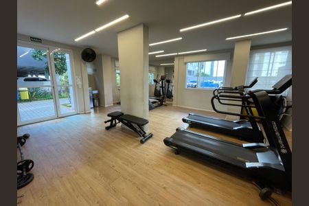 Apartamento para alugar com 43m², 2 quartos e 1 vaga Apartamento para alugar com 43m², 2 quartos e 1 vagaÁrea comum - Academia
