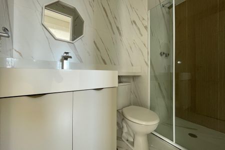 Banheiro de apartamento para alugar com 2 quartos, 43m² em Loteamento City Jaragua, São Paulo