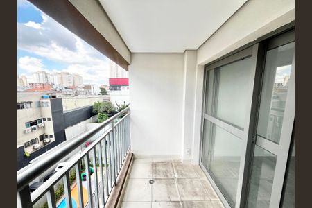 Varanda da Sala de kitnet/studio à venda com 1 quarto, 28m² em Tucuruvi, São Paulo