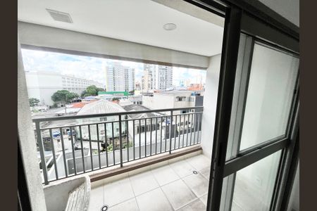 Varanda da Sala de kitnet/studio à venda com 1 quarto, 28m² em Tucuruvi, São Paulo